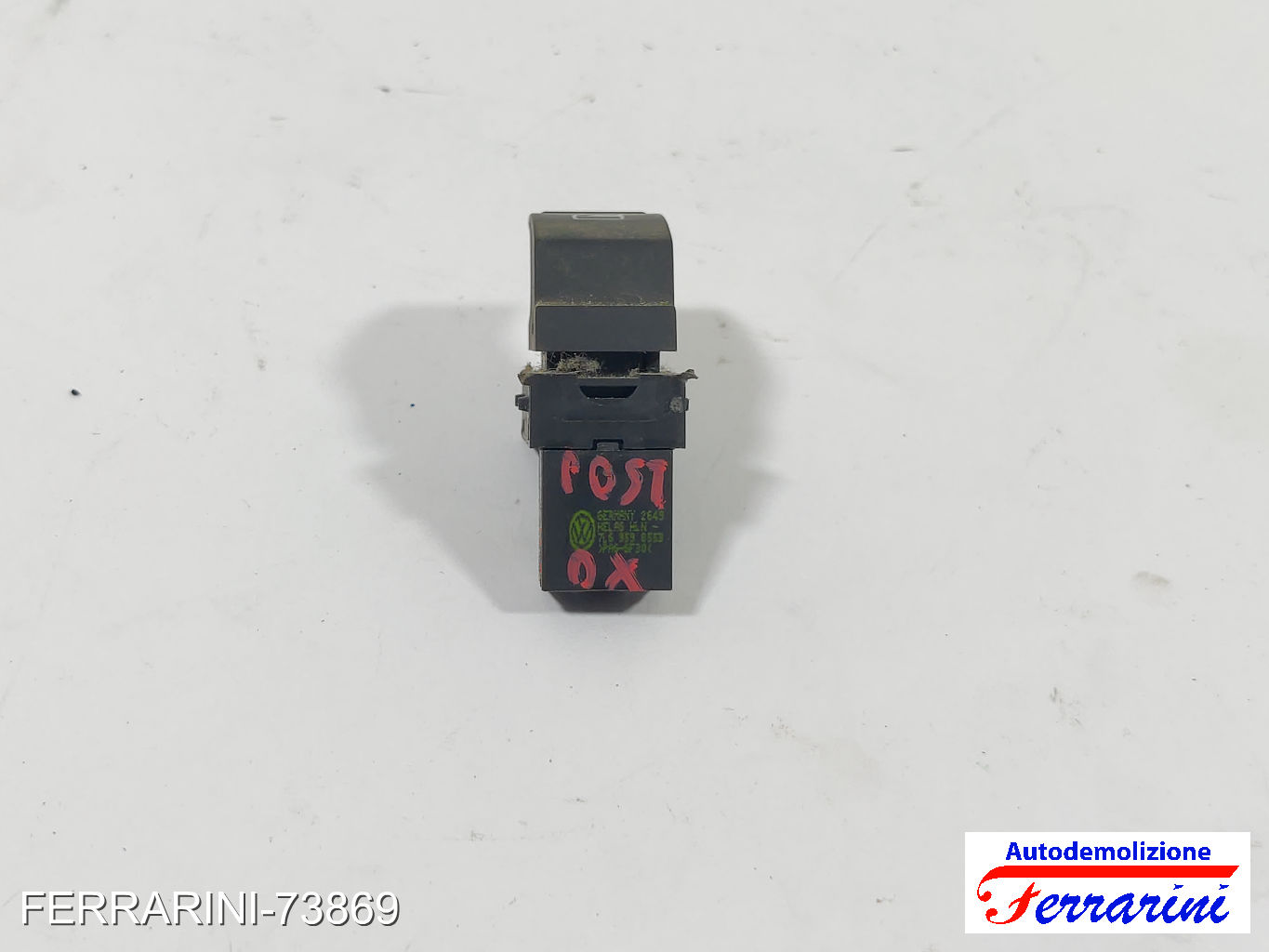 Pulsantiera Tastiera Alzavetro VW POLO 6C1, 6R1 2009-2023 destra, dx, posteriore 6
