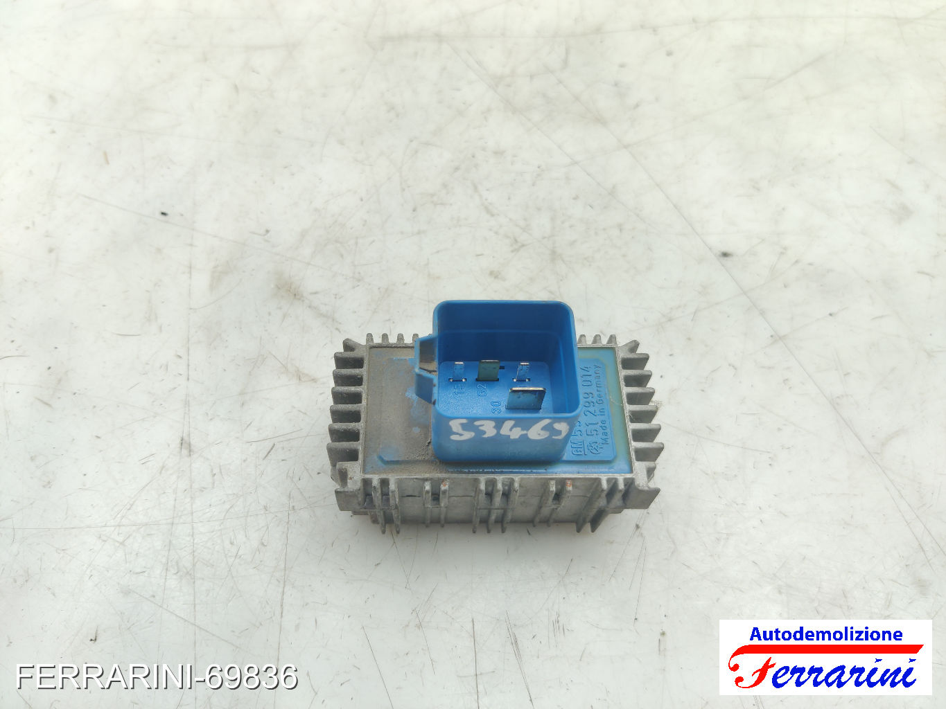Centralina Candelette OPEL ZAFIRA A T98 2.0 DTI 16V 2000-2005 55353011, 09132691 8