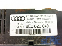 automatico bizona Climatronic Tastiera Clima AUDI A4 8E+02 2000-2004 anteriore