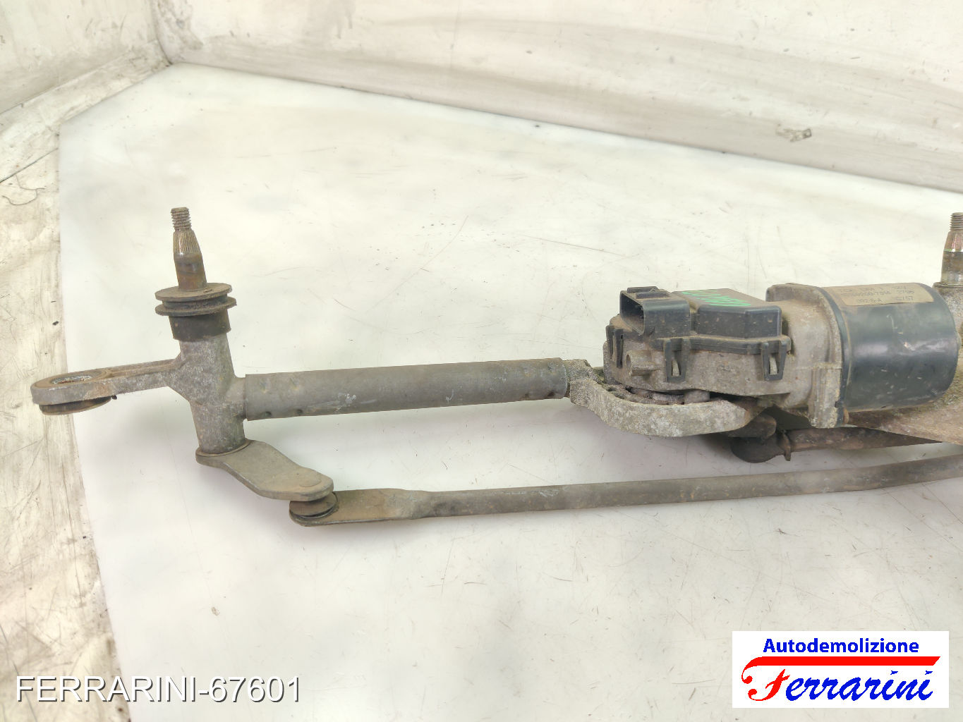 Spazzacqua Motorino Tergicristallo FIAT IDEA 350 2004-2012 anteriore, frontale 7