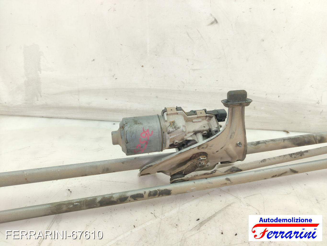 Spazzacqua Motorino Tergicristallo OPEL MERIVA B S10 2011-2017 anteriore 9