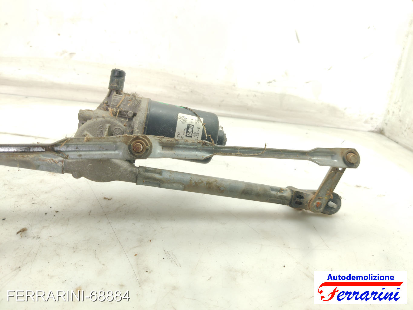Spazzacqua Motorino Tergicristallo FIAT PUNTO 188 1999-2010 anteriore, frontale 7