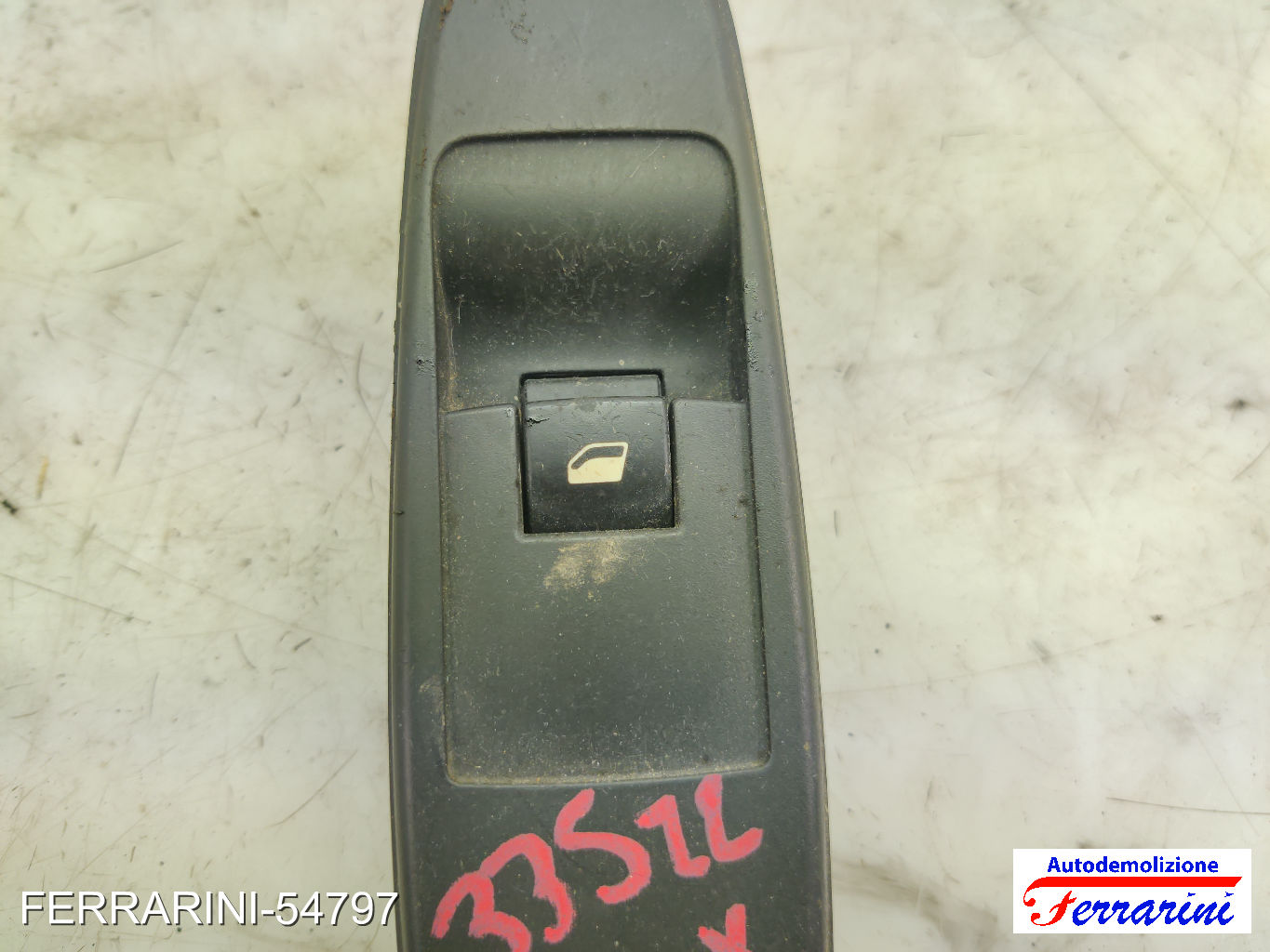 Pulsantiera Tastiera Alzavetro CITROEN C4 PICASSO 1 UD 2006-2013 destra, dx 7