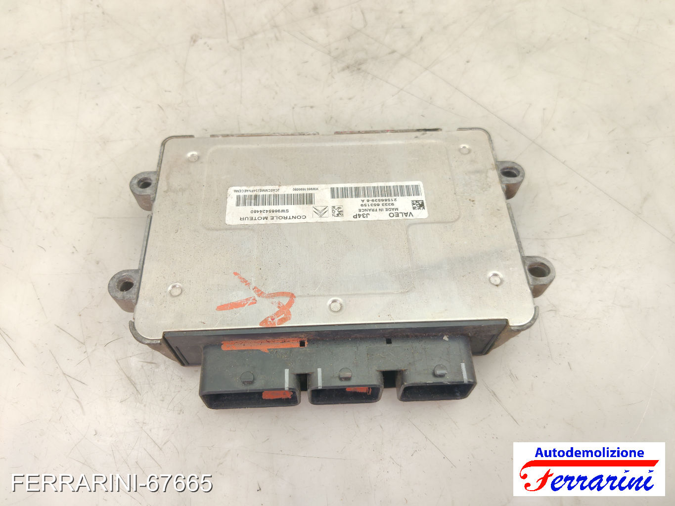 Kit Accensione CITROEN C3 1 FC, FN 1.1 LPG 2006-2009 9665424480, 215865398A 10