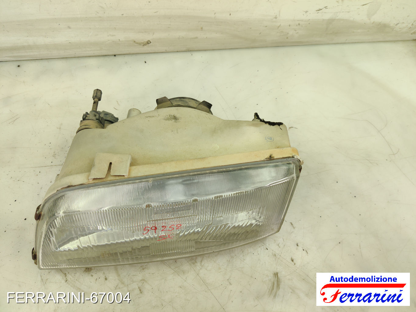 Faro Anteriore FIAT DUCATO AUTOBUS 230 1998-2002 sinistro, sx 1315229080 6