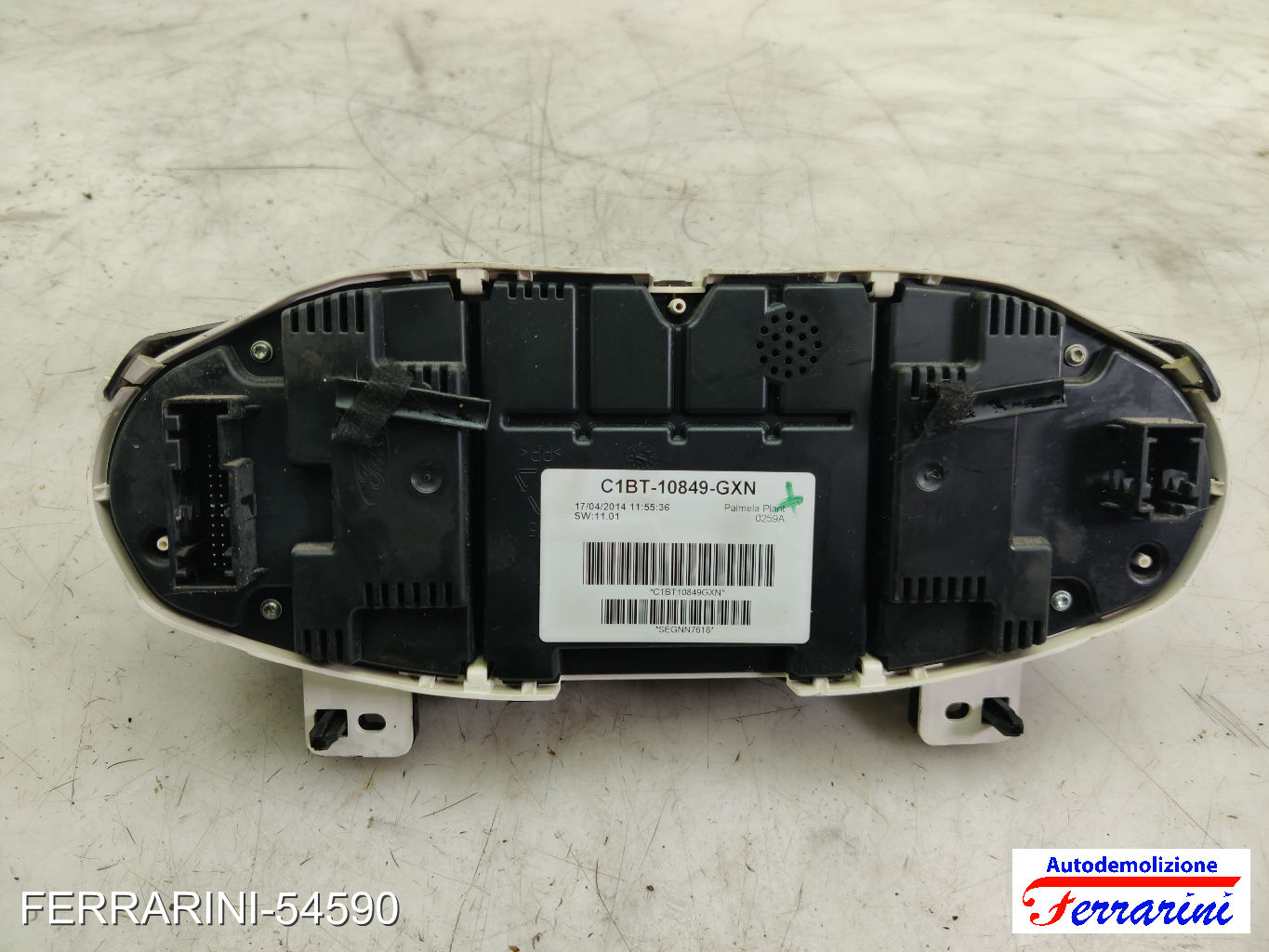 Quadro Contachilometri FORD FIESTA 6 CB1, CCN 1.5 TDCI 2012-2017 C1BT10849GXN