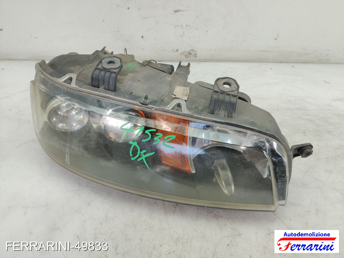 Faro Anteriore FIAT PUNTO 188 1999-2010 destro, dx 51760025, 46849354, 46522719 11