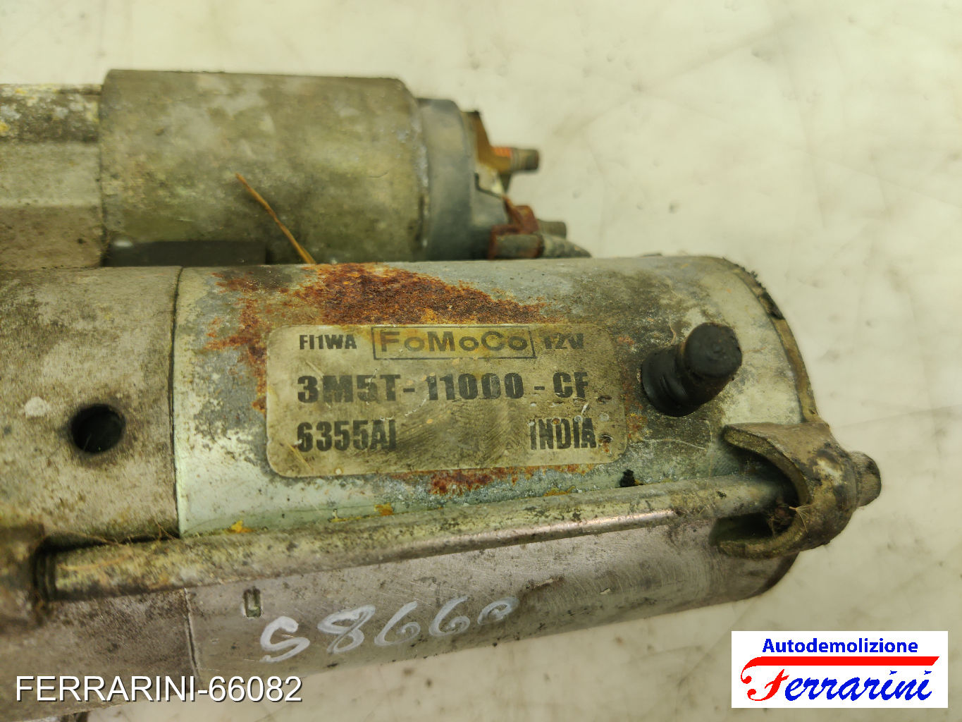 Motorino Avviamento FORD FOCUS C-MAX DM2 1.6 TDCI 2003-2007 3M5T11000CF, 6355A 8