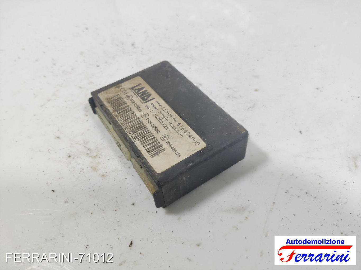 Centralina Gpl FIAT PANDA 169 1.1 2003-2012 616424000, LESU4, LR10208X2X