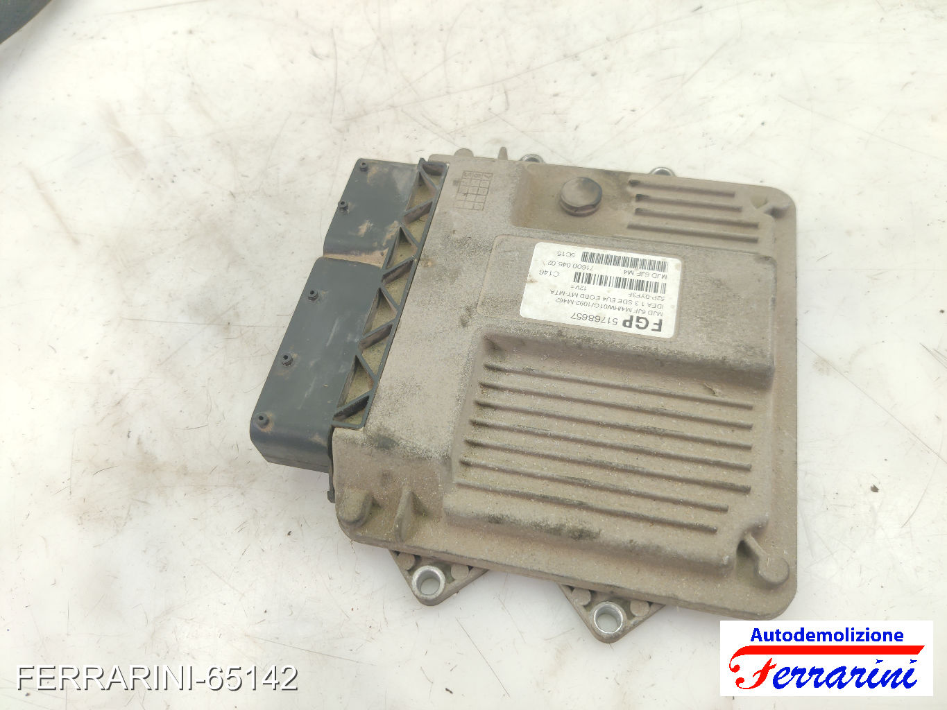 Centralina Motore FIAT IDEA 350 1.3 D MULTIJET 2004-2012 51768657, 7160004502
