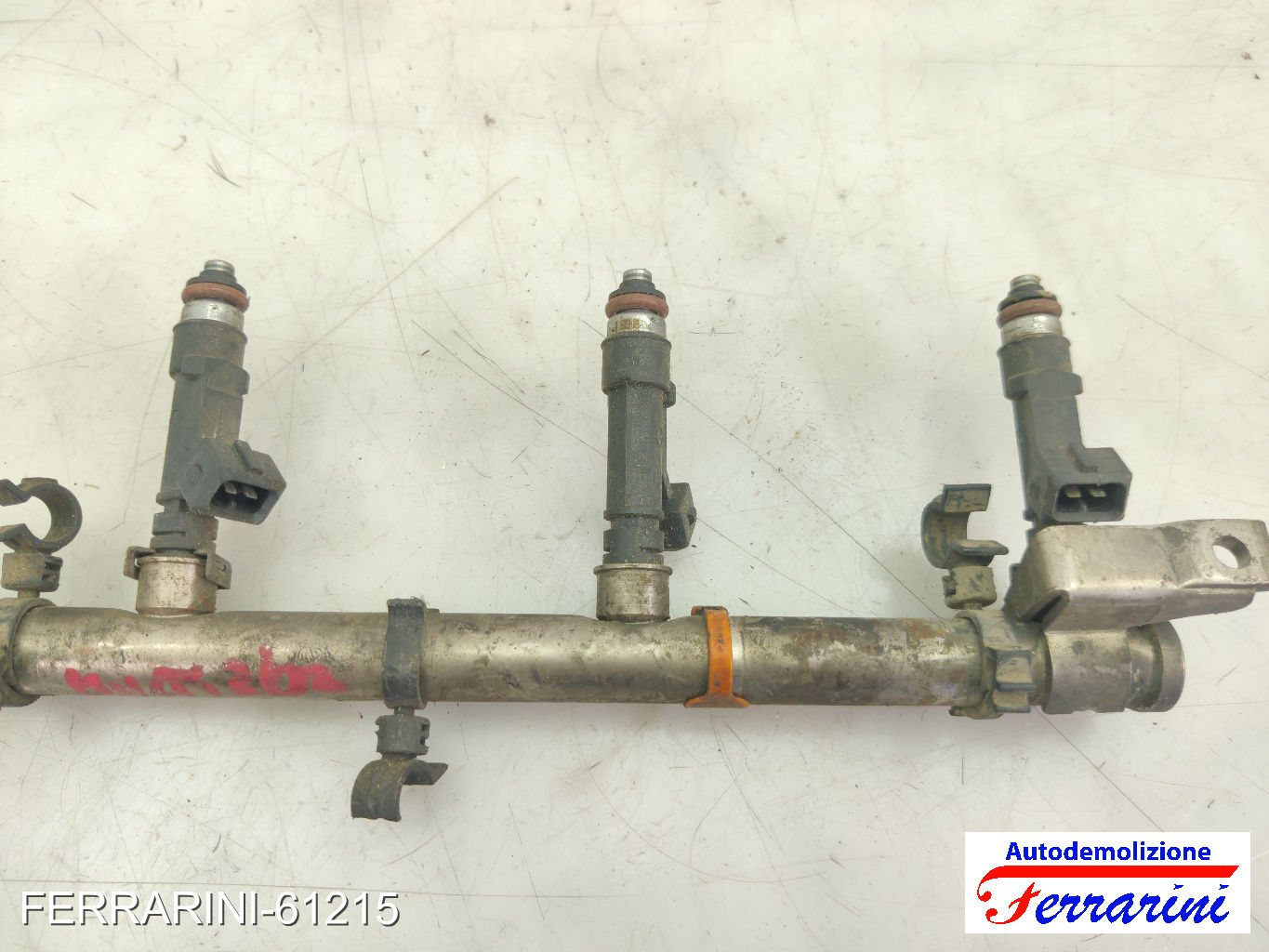 Flauto Iniettori FIAT MULTIPLA 186 1.6 16V BLUPOWER 1999-2010 55205641 METANO 8