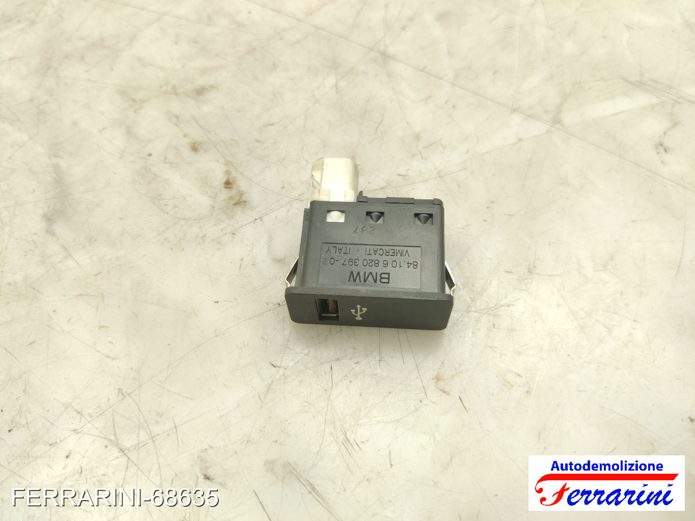 presa USB BMW X1 F48 2015-2023 84106820397, VIMERCATIITALY 7