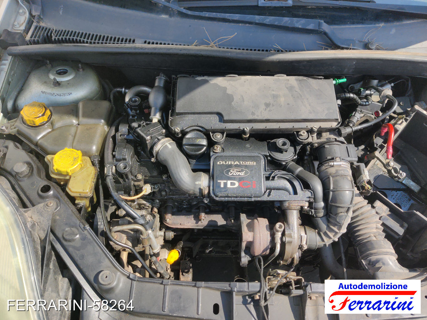 Ford Fiesta 5 JD, JH 1.4 TDCI 68CV 2001-2008