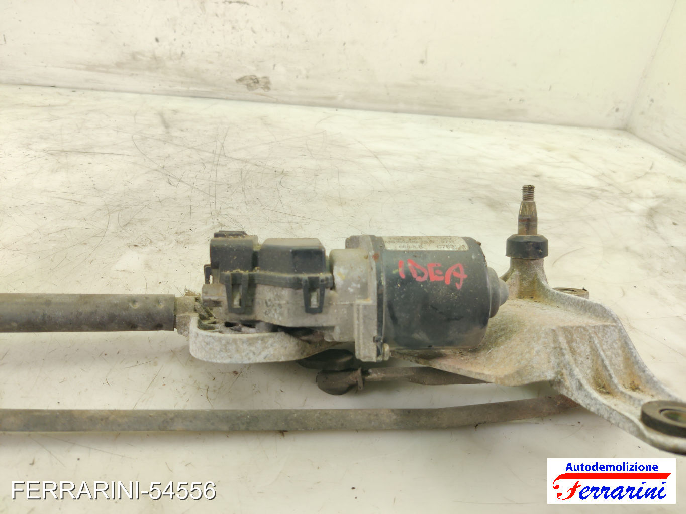 Fiat Idea Spazzacqua Motorino Tergicristallo ALFA ROMEO 147 937 2004-2010 6