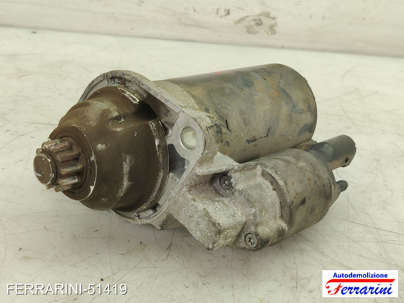 Motorino Avviamento VW GOLF 5 1K1 1.9 TDI 2003-2008 02Z911023F, 02Z911023H 8