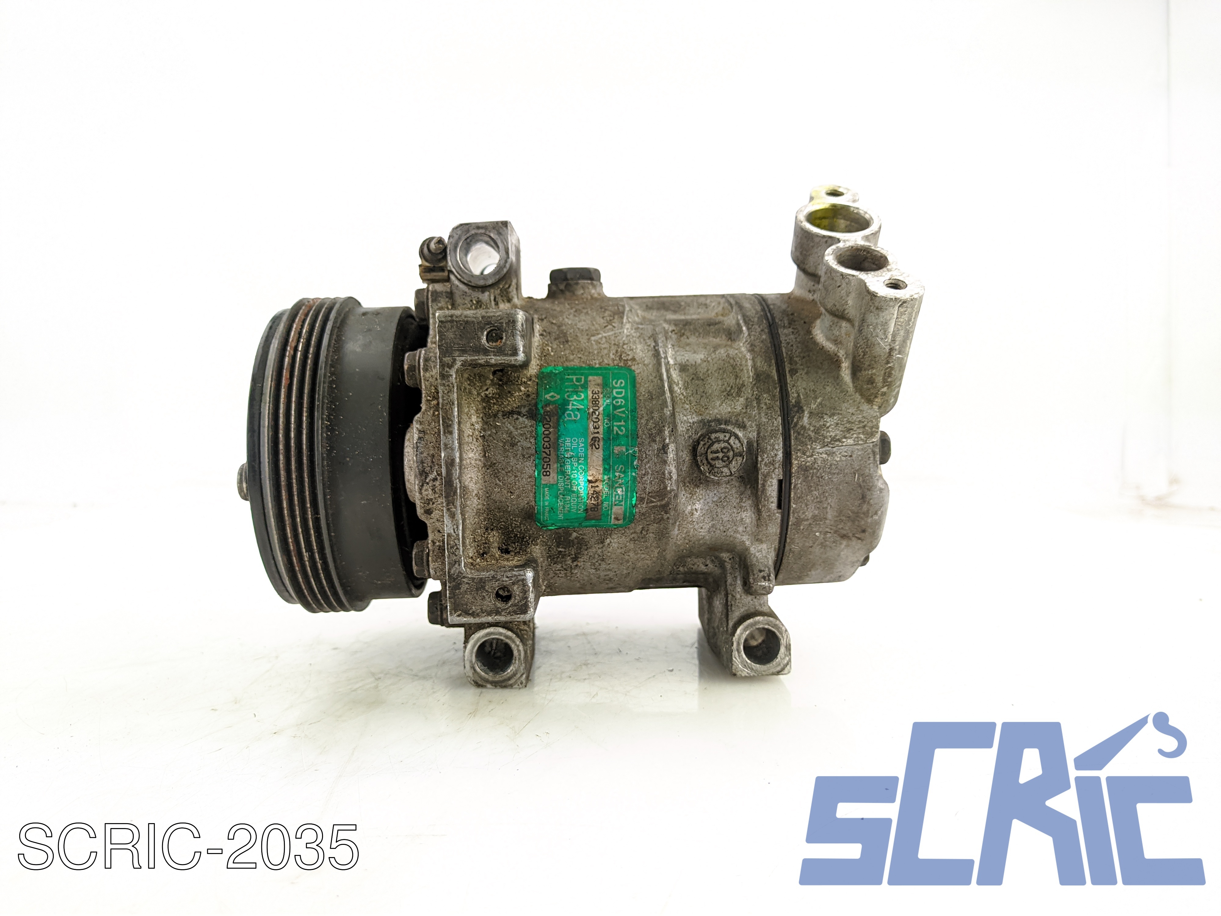 Compressore Clima DACIA SANDERO 1.2 16V LPG 2008-2012 8200037058, SD6V121427B