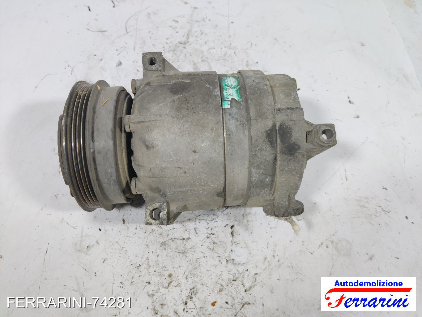 Compressore Clima FIAT MULTIPLA 186 1.6 16V BIPOWER 2001-2010 51810094