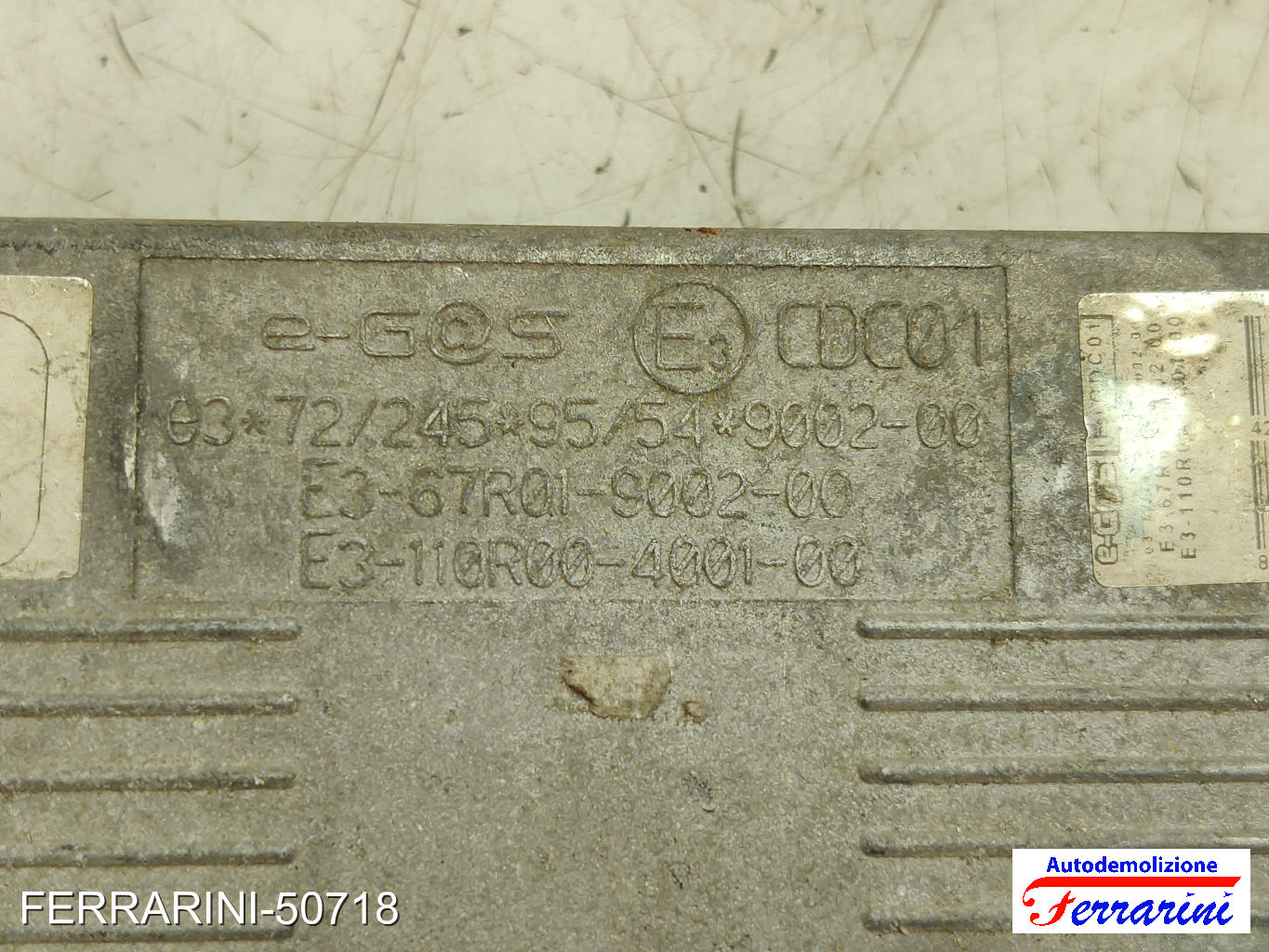 E-Gas CDC01 Sly Injection Centralina Gpl FIAT GRANDE PUNTO 199 1.2 LPG 2008-2012 6