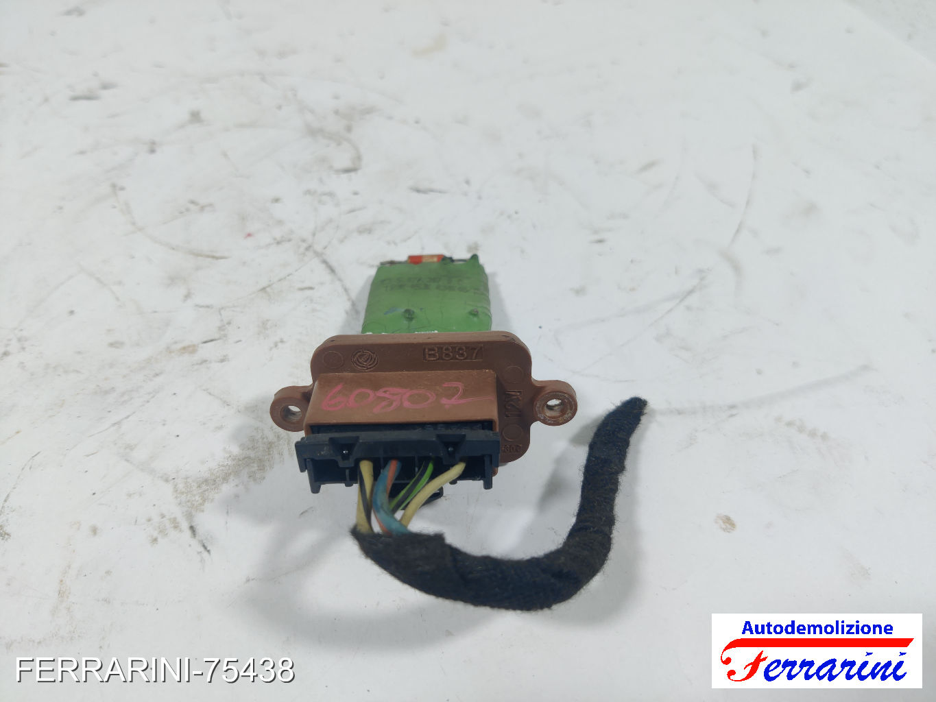 Centralina Ventola Stufa LANCIA YPSILON 843 1.2 2003-2011 46721250, 46723712