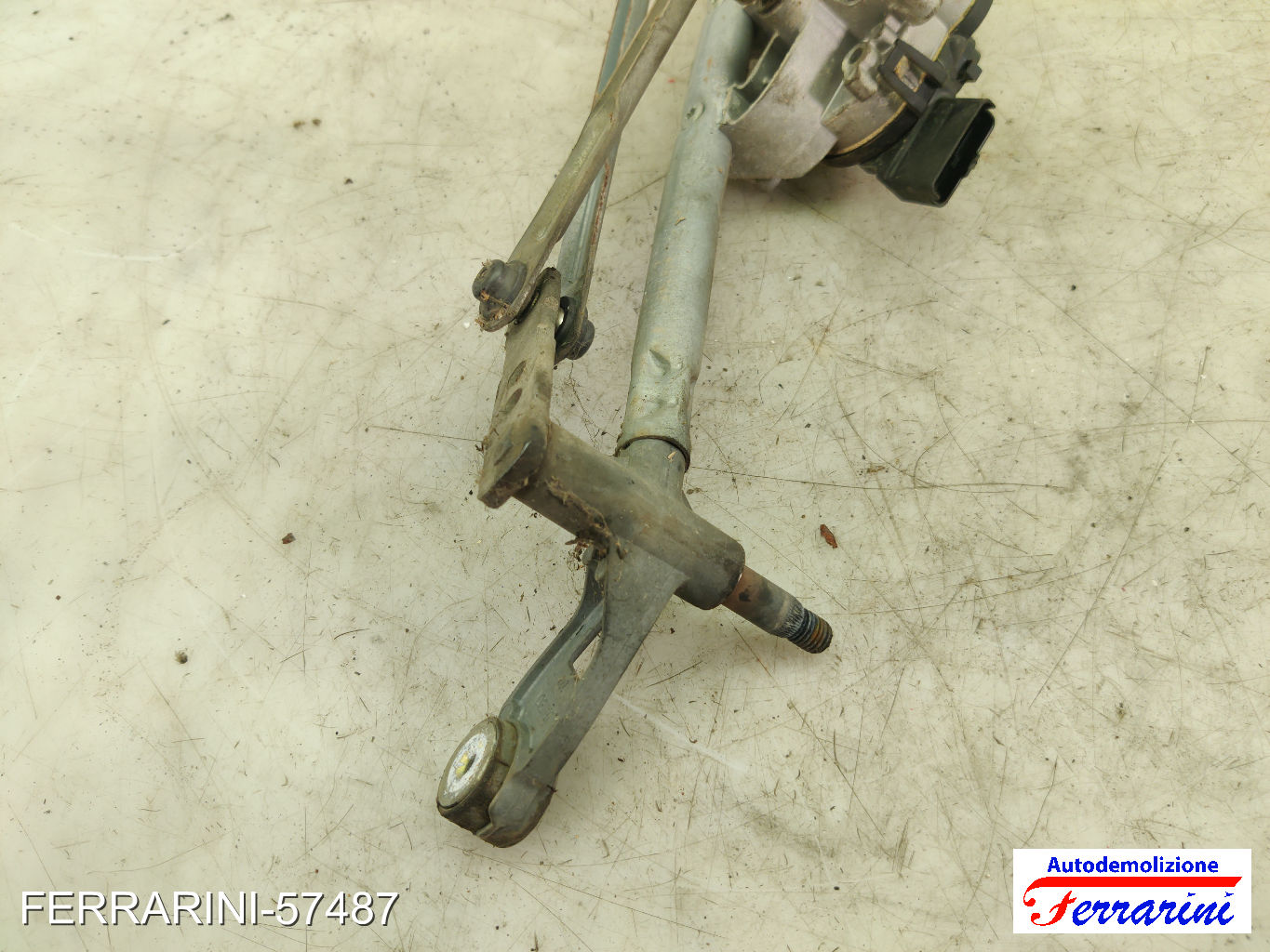 Spazzacqua Motorino Tergicristallo RENAULT MEGANE 2 KM 2005-2009 anteriore