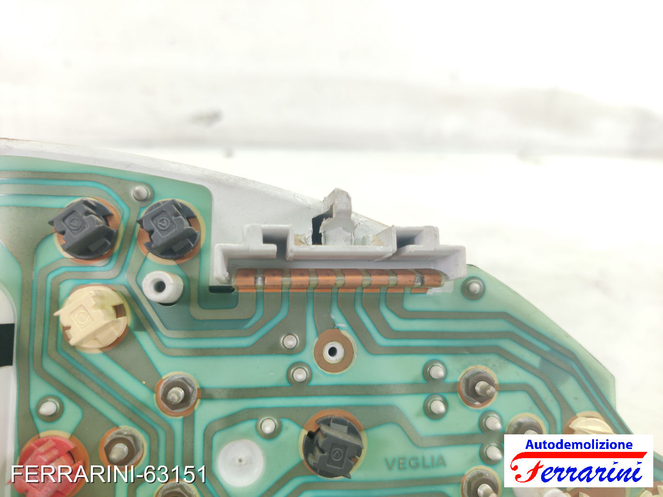 contagiri Quadro Contachilometri FIAT PUNTO 176 75 1.2 1993-1999 46542542, 53112 6