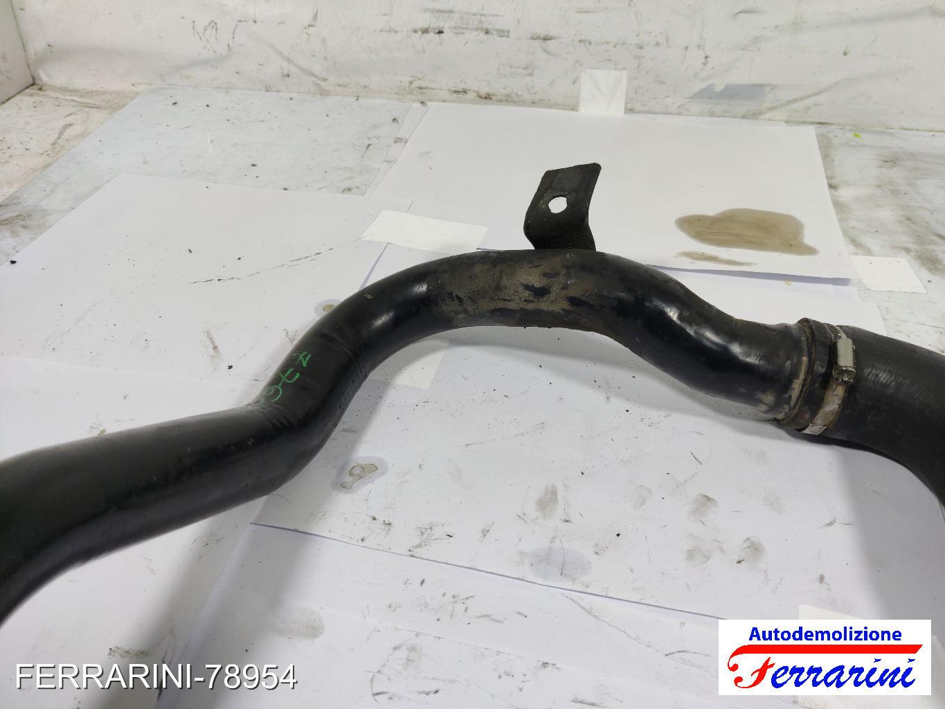 tubo aria aspirazione, intercooler FIAT STILO SW 192 1.9 D MULTIJET 2005-2008