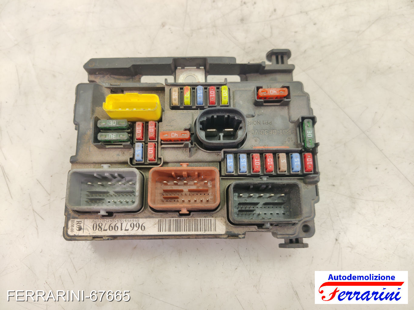 Kit Accensione CITROEN C3 1 FC, FN 1.1 LPG 2006-2009 9665424480, 215865398A