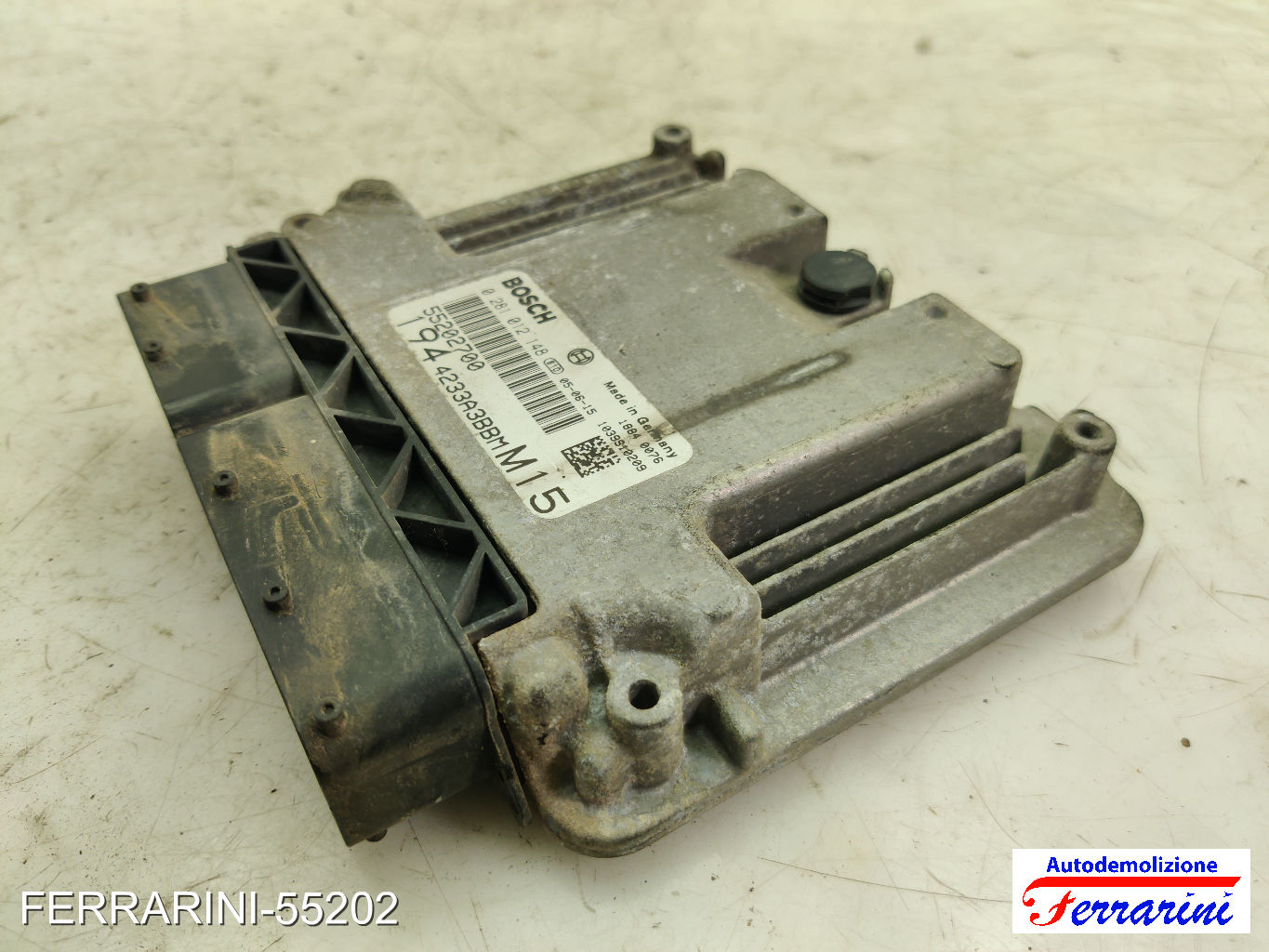 Centralina Motore FIAT CROMA 194 1.9 D MULTIJET 2005-2011 55202700, 18840076