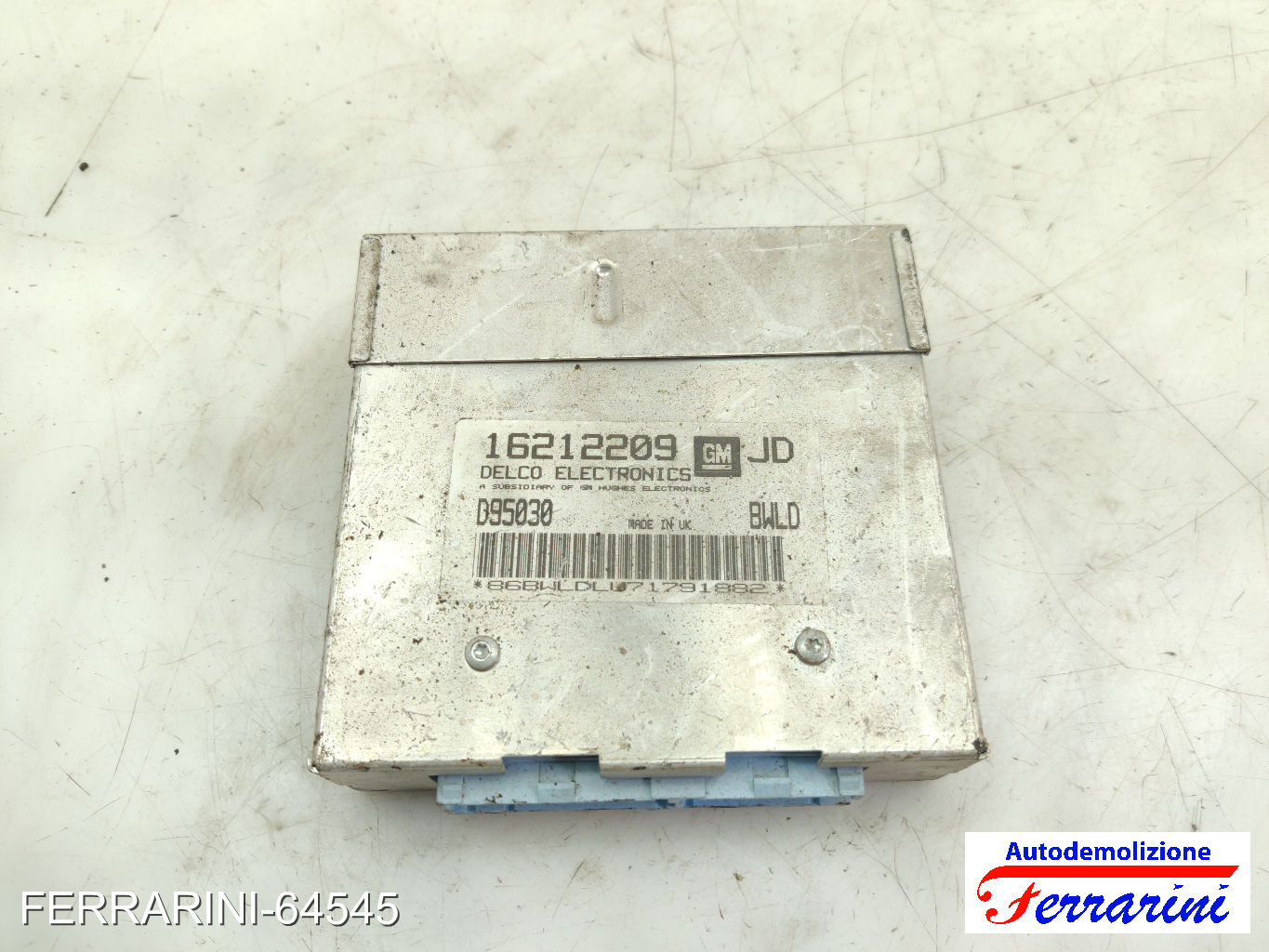 Centralina Motore OPEL CORSA B S93 1.2I 1993-2000 16212209, D95030