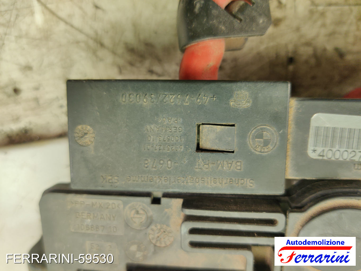 centralina fusibili batteria BMW SERIE 1 E87 120D 2004-2011 61146936653