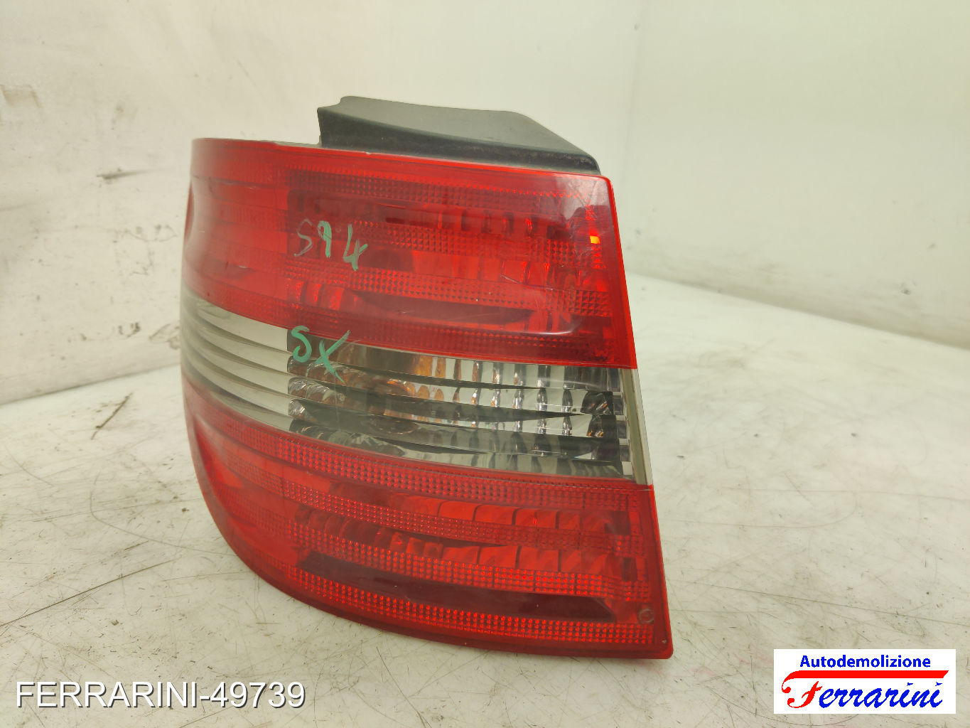 Fanalino Stop Posteriore MERCEDES CLASSE B W245 2005-2011 sinistro, sx