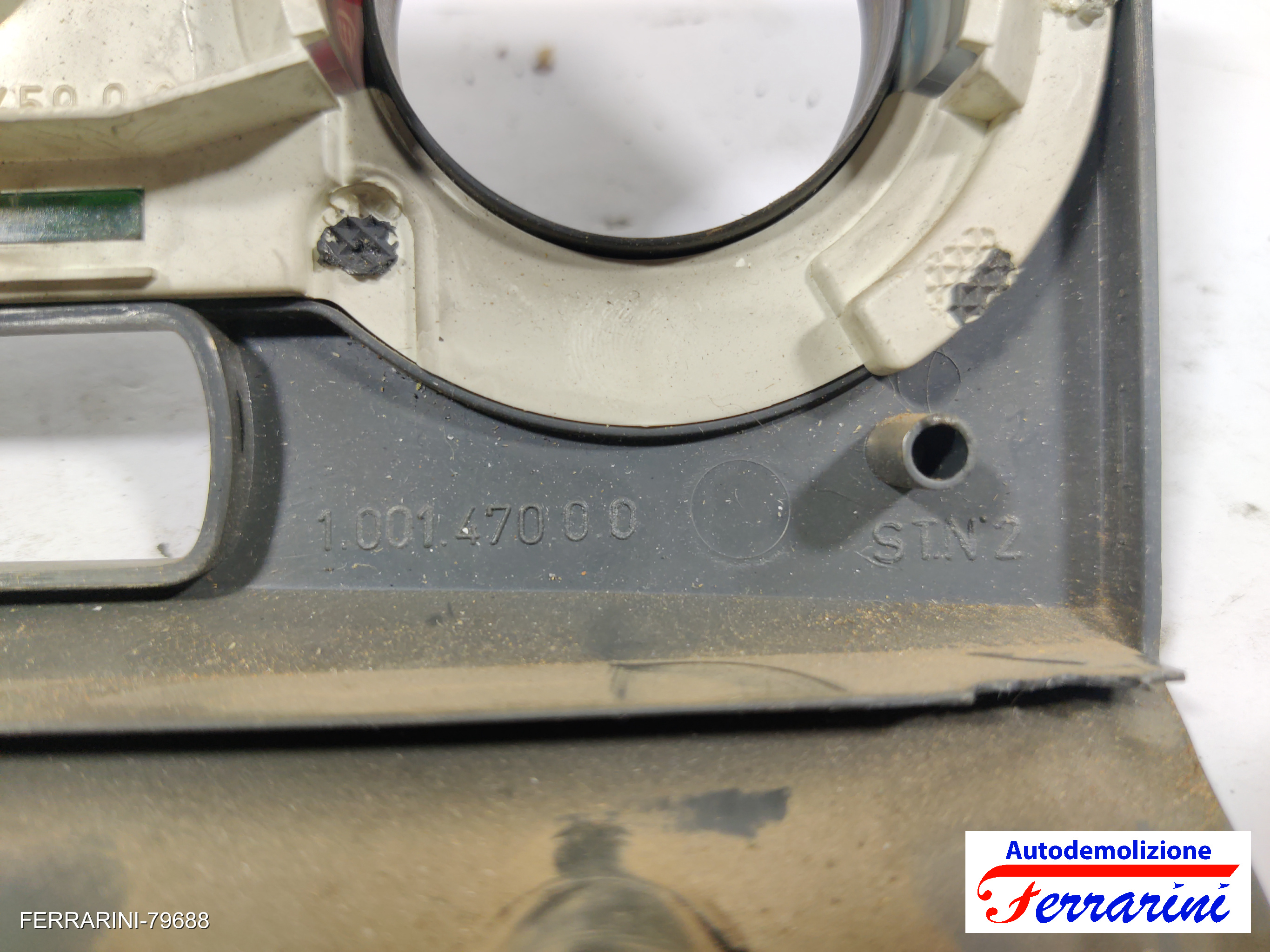 cover mascherina Tastiera Clima FIAT PUNTO 176 1993-1999 anteriore, frontale