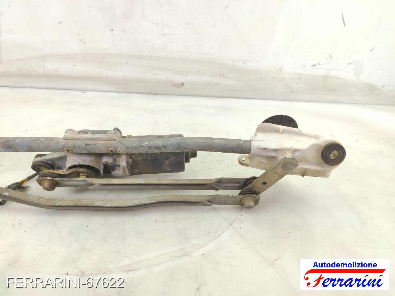 Spazzacqua Motorino Tergicristallo NISSAN MICRA 3 K12 2003-2010 anteriore 7