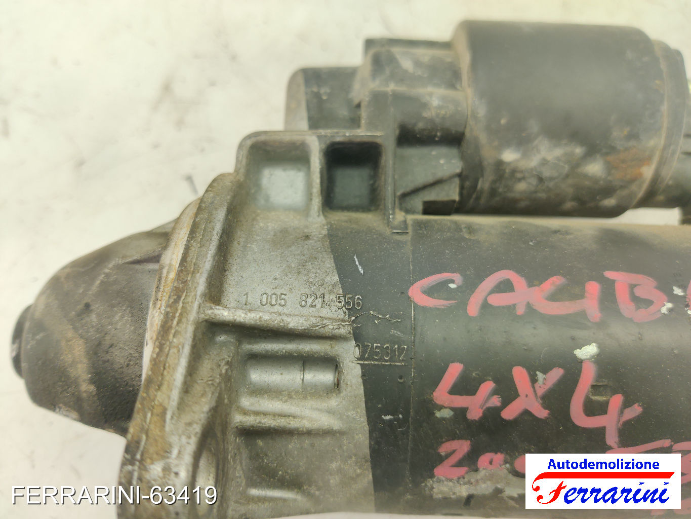 Motorino Avviamento OPEL CALIBRA A C89 2.0I TURBO 4X4 1991-1997 0001107045 10