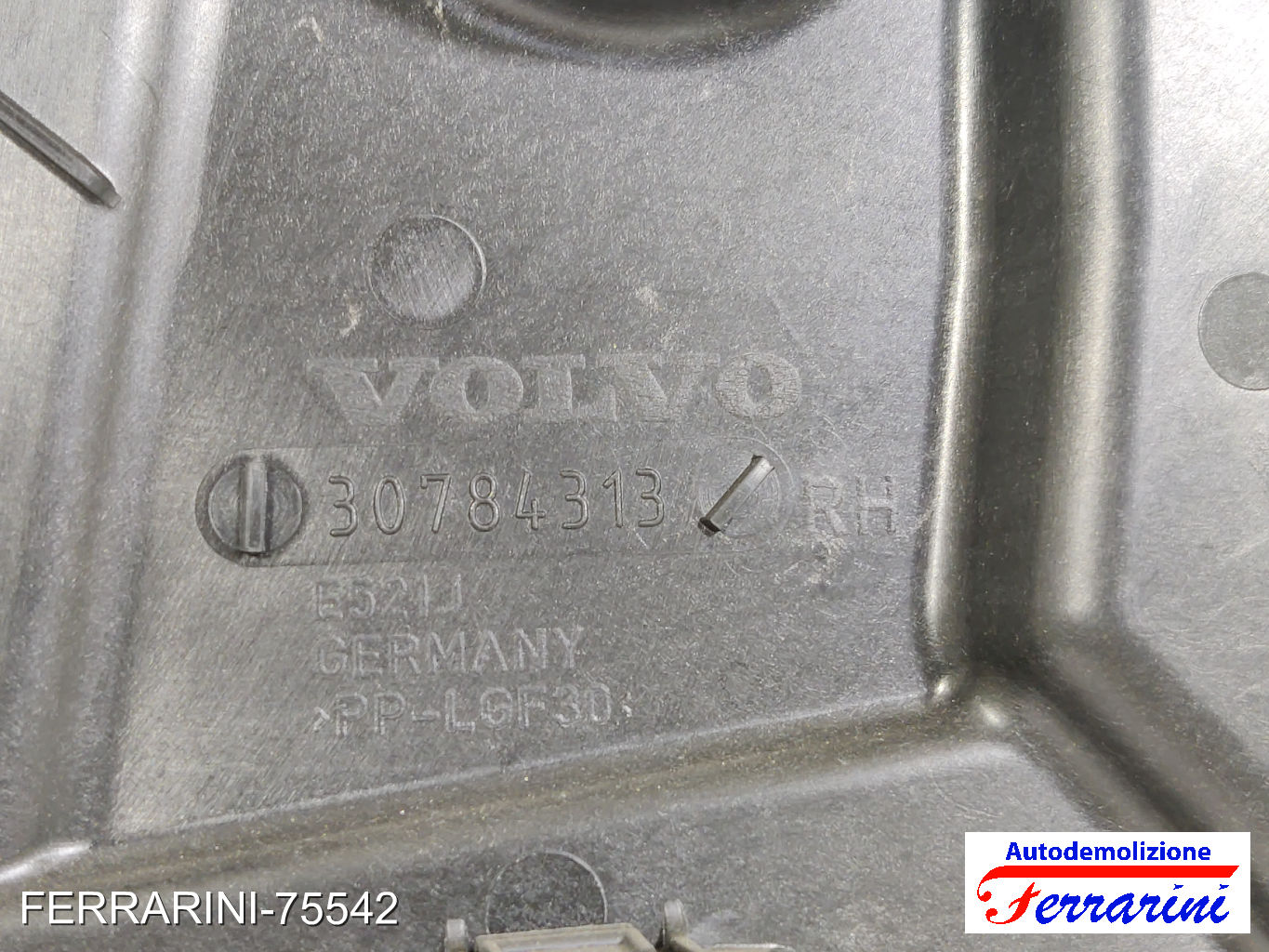 Alzavetro VOLVO V60 1 155 2015-2018 destro, dx, posteriore, post 30784313 8