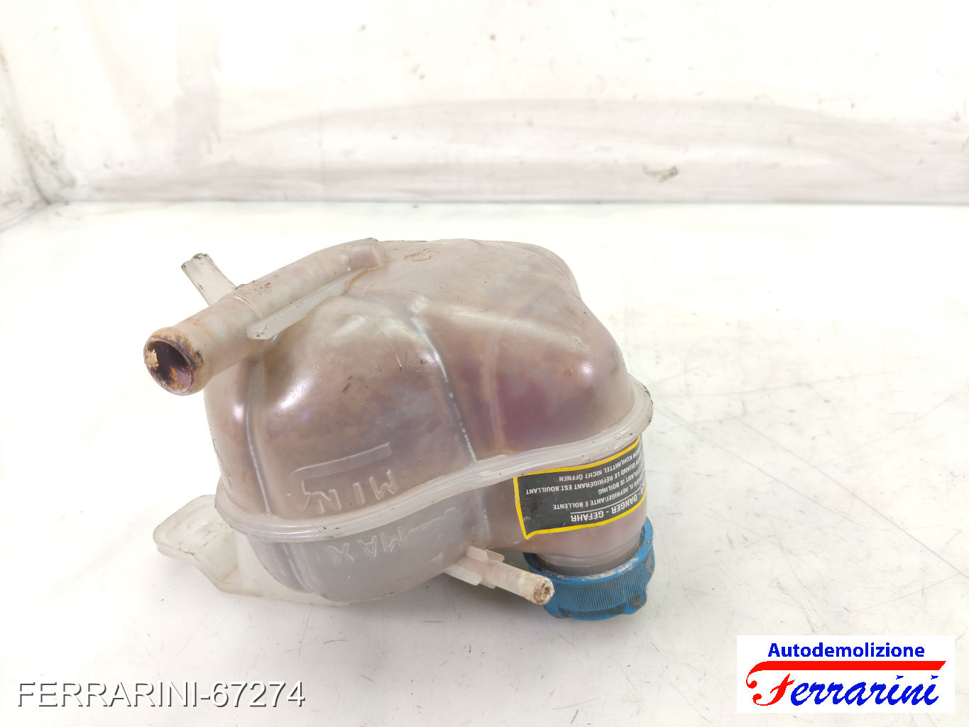 Vaschetta Liquido Motore ALFA ROMEO MITO 955 1.4 2008-2013 51793991, 55700618