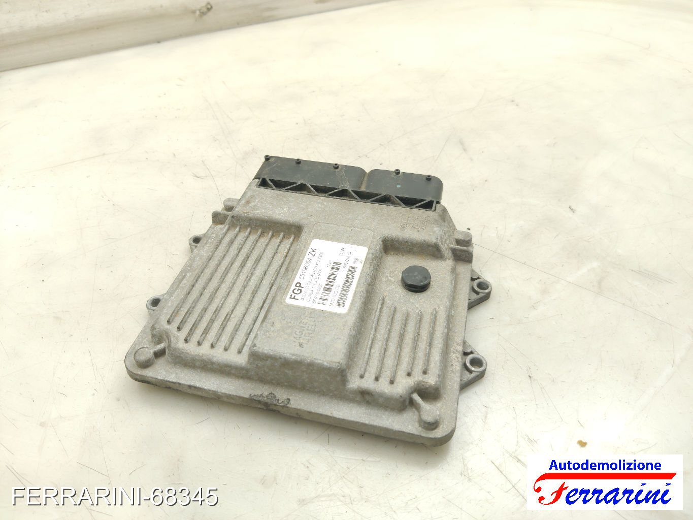 Centralina Motore OPEL CORSA C X01 1.7 DTI 2000-2009 55196354, HW01D, 1412X283