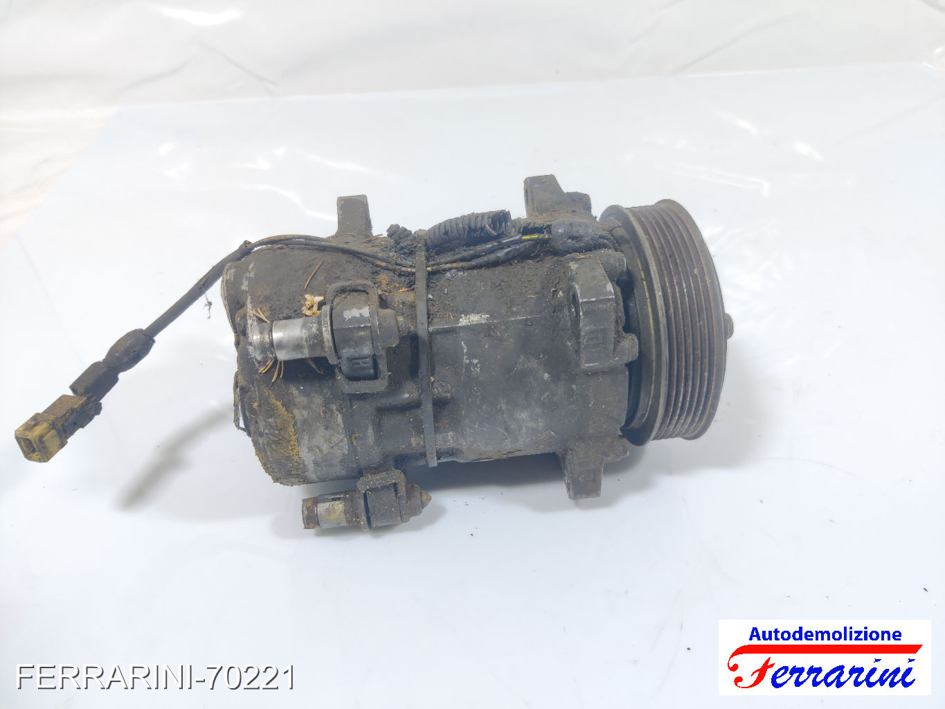 Compressore Clima CITROEN BERLINGO M 1.9 D 70 1999-2011 6453TE, 9646416780 7