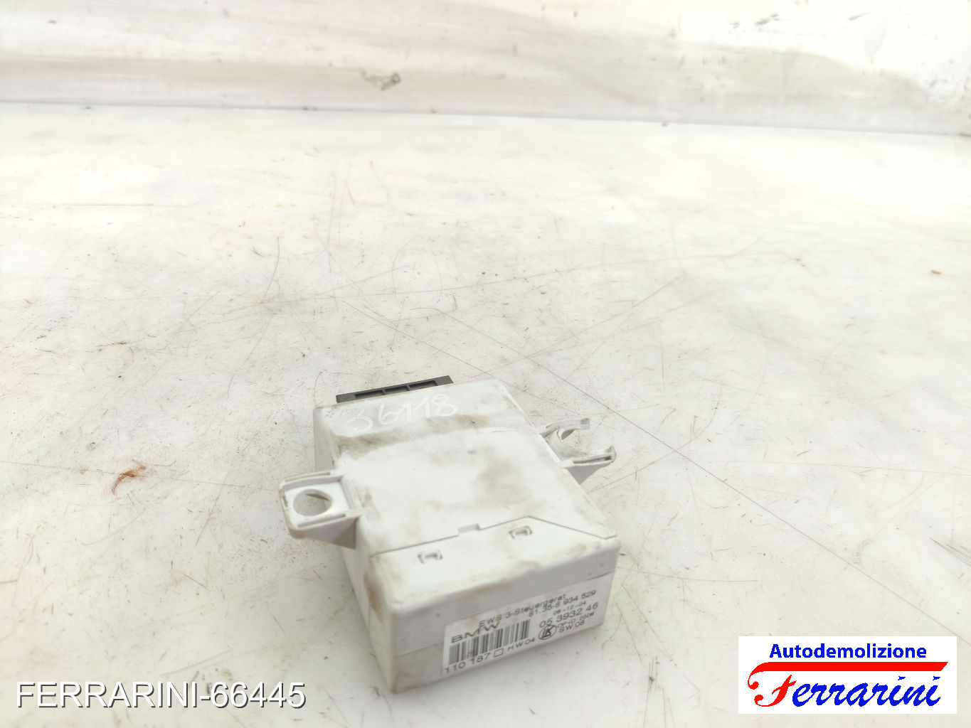 Centralina Immobilizzatore MINI - R50, R53 2003-2006 61356934529, 05393246 3