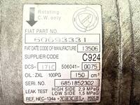 Compressore Clima ALFA ROMEO 159 939 1.9 JTDM 16V 2005-2011 5060410075, DCS171C