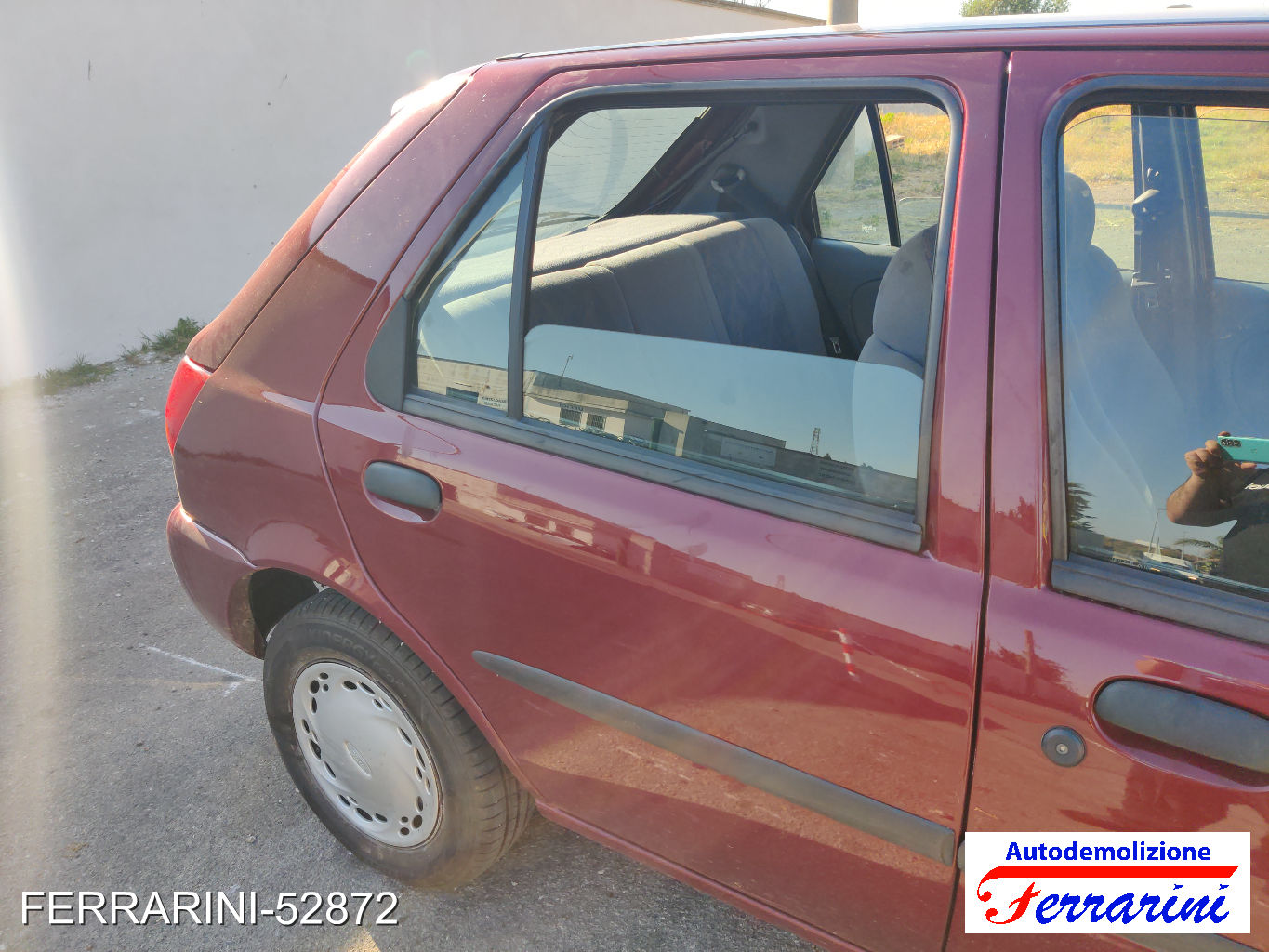 Sportello Portiera Retro Destra