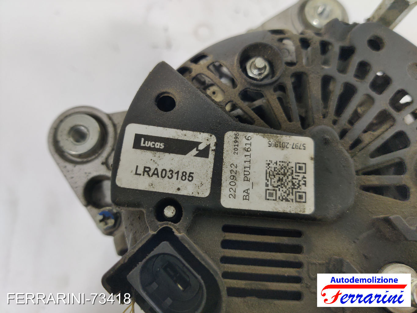 140A Alternatore VW GOLF 7 5G1, BE1, BE2, BQ1 2.0 TDI 2012-2020 04L903021D