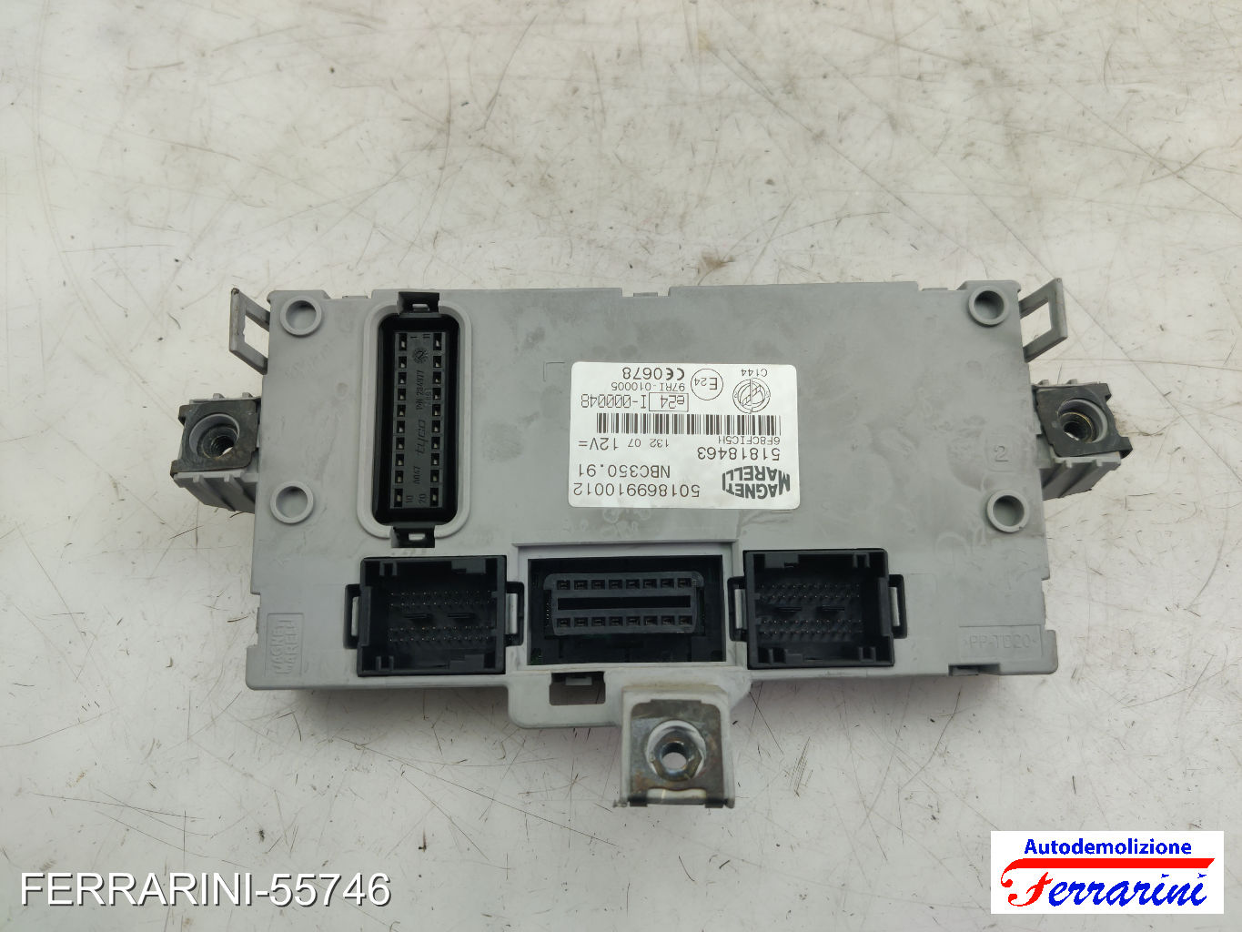 Body Computer LANCIA MUSA 350 1.3 D MULTIJET 2006-2012 501869910012, 5181863 12
