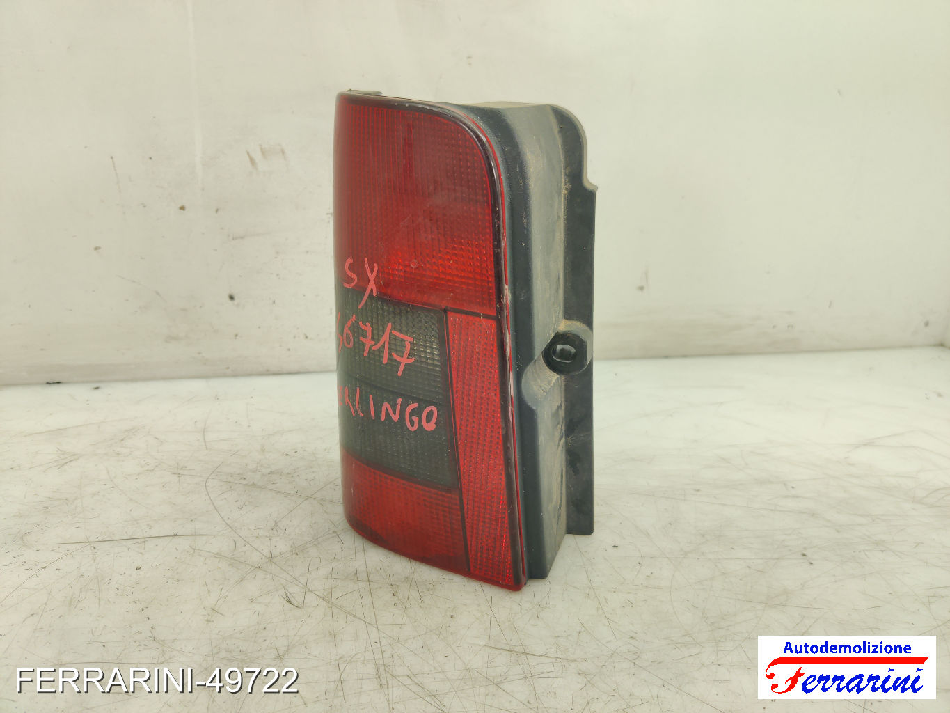 Fanalino Stop Posteriore CITROEN BERLINGO M 1999-2011 sinistro, sx 6350EE