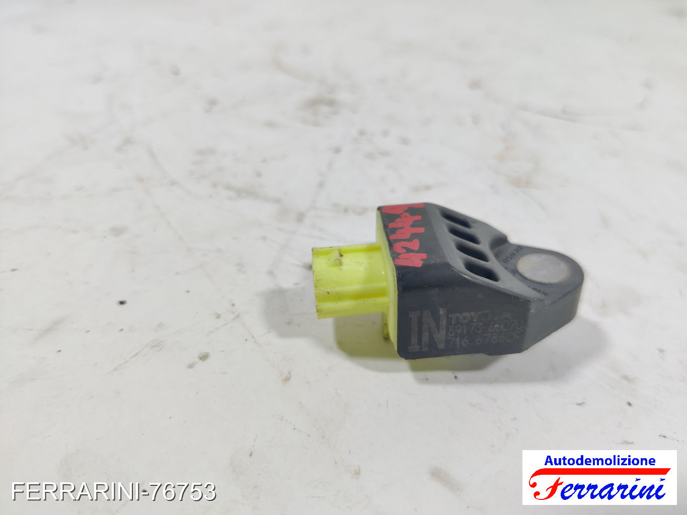Sensore Airbag TOYOTA IQ J1 2009-2015 8917360070, 189173600703 6