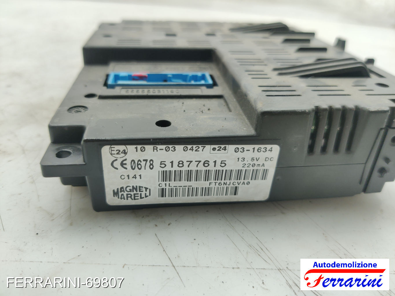 Body Computer LANCIA DELTA 3 844 1.6 D MULTIJET 2008-2014 51877615, 55555031190 7