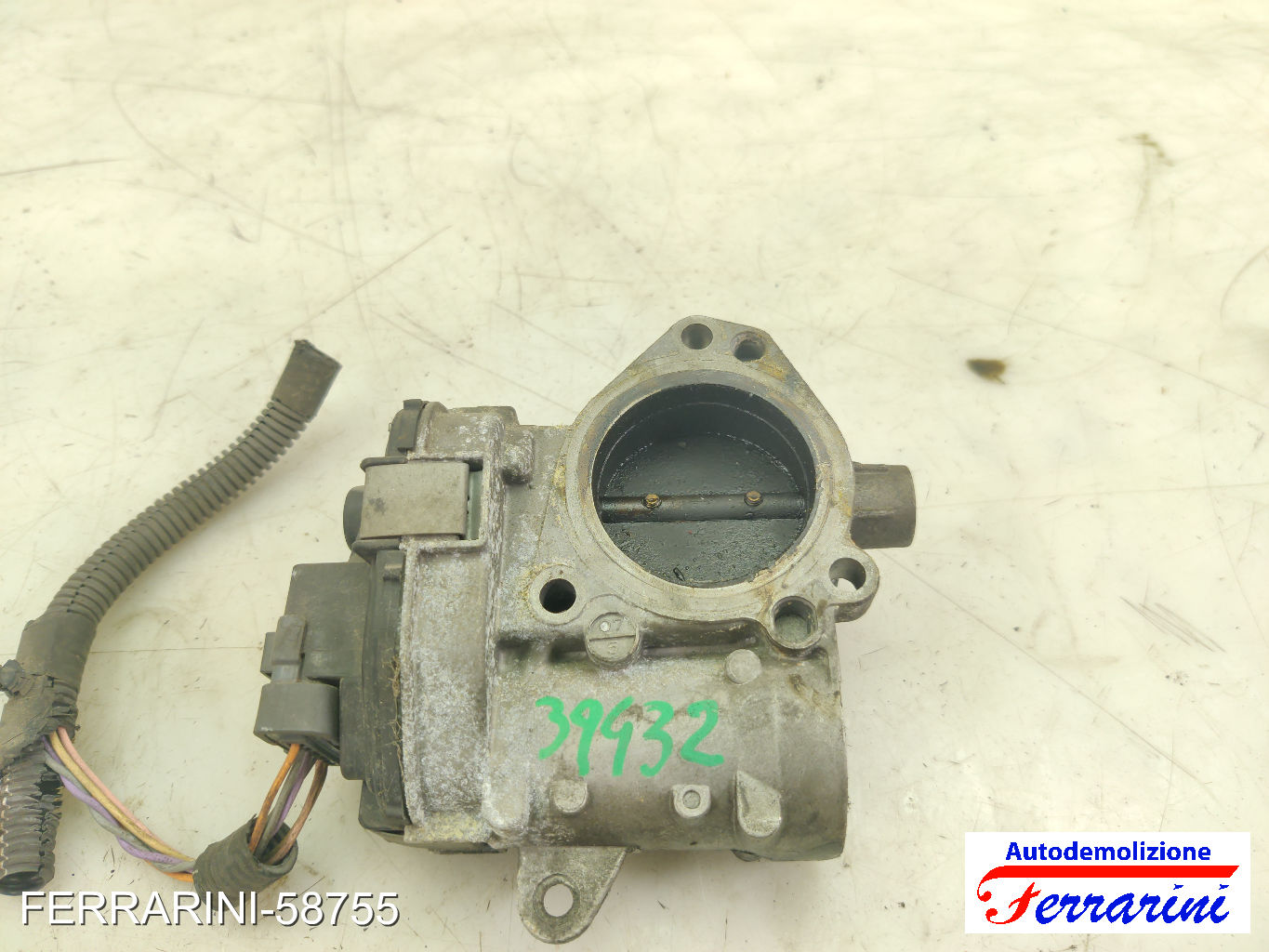 Corpo Farfallato CITROEN C4 LC 1.4 16V 2004-2011 9647925480, 1635W2, CA001613ZM