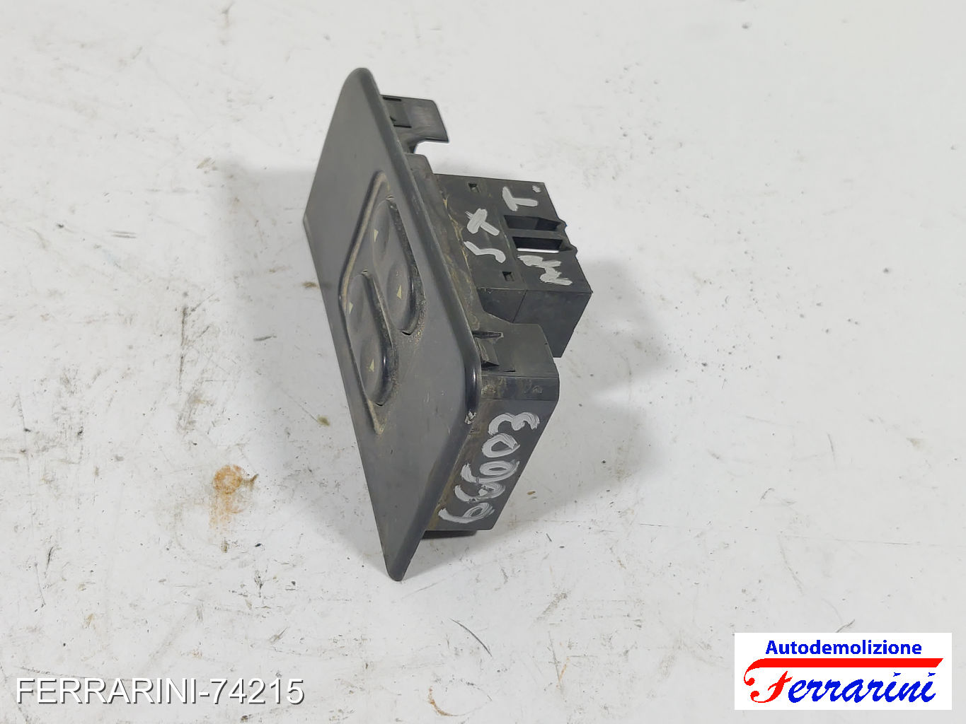 Pulsantiera Tastiera Alzavetro FIAT PUNTO 176 1993-1999 sinistra, sx, frontale 6