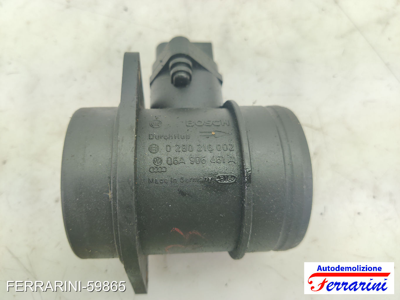 Debimetro SEAT TOLEDO 2 1M2 1.8 20V 1998-2004 06A906461AX, 06A906461A