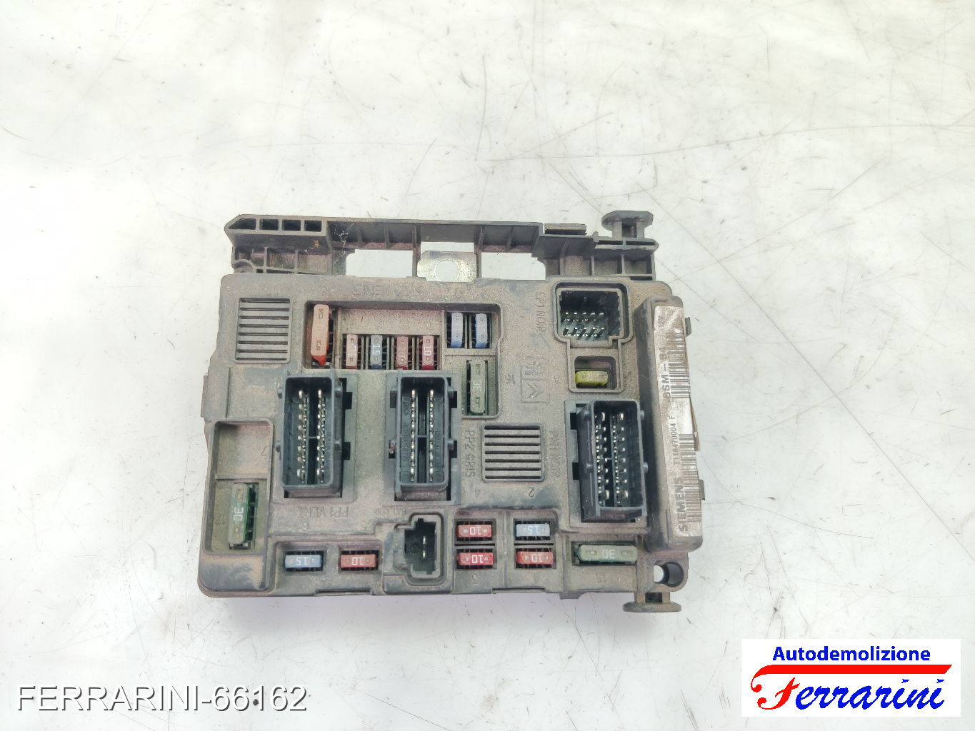 Body Computer CITROEN C2 JM 1.4 HDI 2003-2009 9643498780, T118470004F, BSMB4